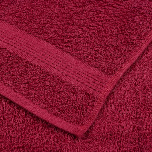  Ručnici za goste FROGN 4 kom. Bordo 30x50 cm 360 g/m&amp;sup2; Slike