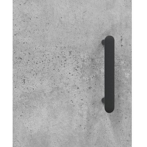  Visoka komoda siva betona 34,5x34x180 cm od konstruiranog drva Slike