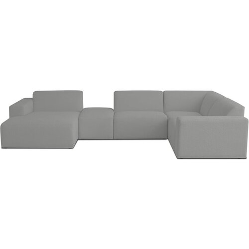 Scandic Siva kutna garnitura od bouclé tkanine (u obliku slova "U") Roxy – Cijene