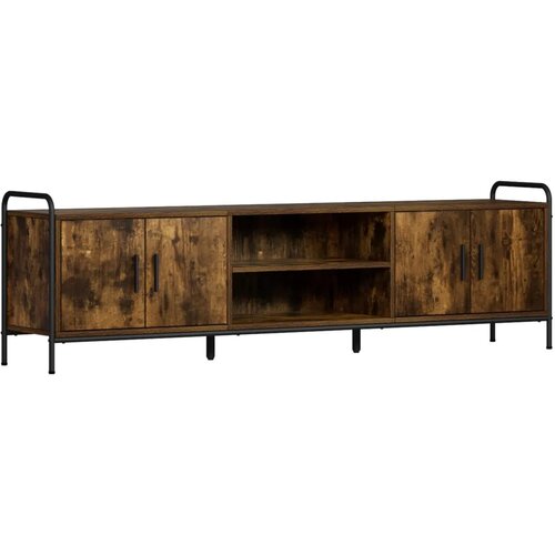  TV ormar 167 5 x 33 x 50 cm Dimljeni hrast Konstruirano drvo - Dimljeni hrast 167 5 x 33 x 50 cm Cijene