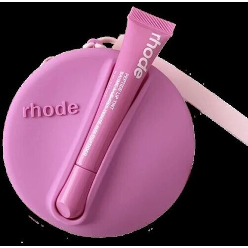  Rhode ROUND torbica with lipstick Roza Cijene