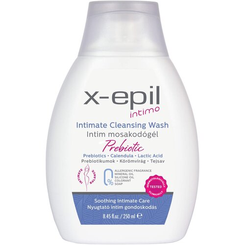 X EPIL Intimo Prebiotic - gel za intimno pranje (250 ml) Slike