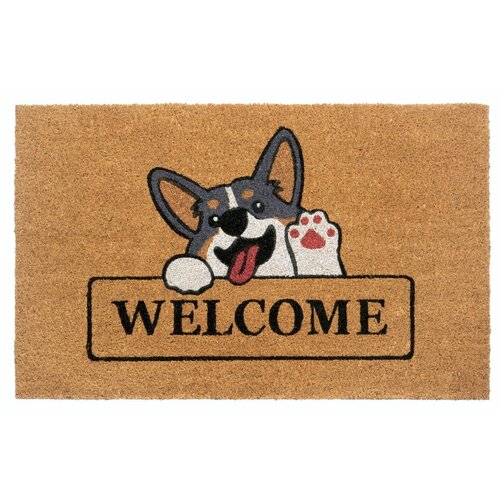 Hanse Home Otirač od kokosovih vlakana 75x45 cm Welcome & Dog - Cijene