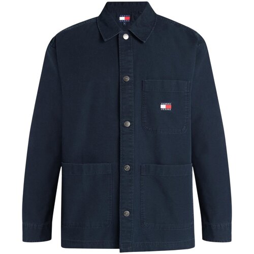 Tommy Hilfiger Srajce z dolgimi rokavi DM0DM20236 Modra Slike