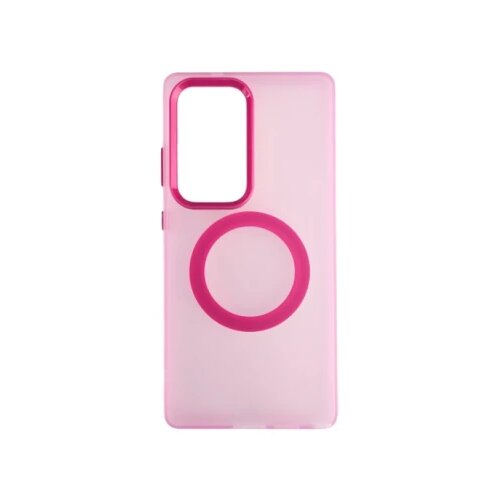  Silikonska futrola Magsafe FLURO COLOR Samsung S25 ULTRA ROZE Cene