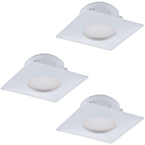 Eglo 95801 - KOMPLET 3x ugradna LED svetiljka PINEDA LED/6W/230V Cene