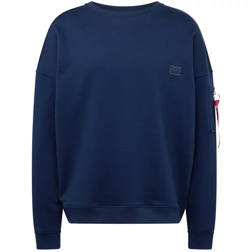 Alpha Industries Sweater majica 'Essentials' mornarsko plava