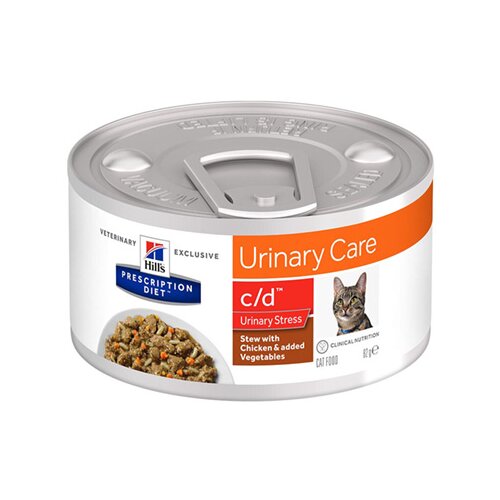 Hill’s PD c/d Urinary Stress varivo piletina i povrće 82 g Cijene