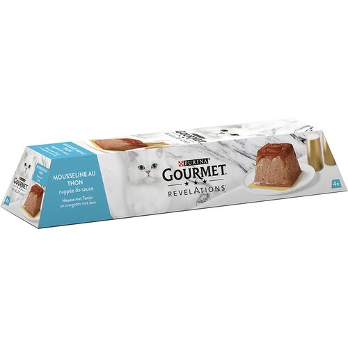  Varčno pakiranje Gourmet Revelations Mousse mačja hrana 12 x 57 g - Tuna Cijene