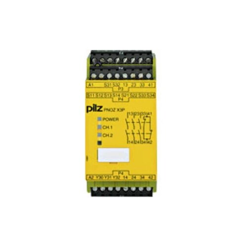 PILZ Sigurnosni relej PNOZ X3P 24VDC 24VAC 3n/o 1n/c 1so 3 zatvarač, 1 otvarač (&amp;Scaron; x V x d) 45 x 94 x 121 mm 1 ST Slike