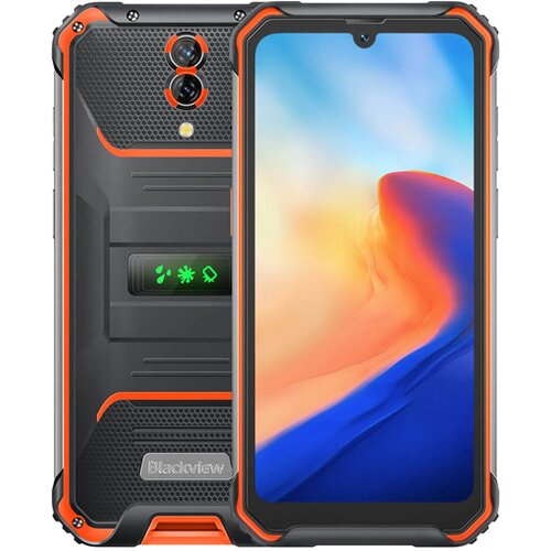 Blackview pametni robustni telefon BV7200 6 GB+128 gb, oranžen, BV7200ORANGE Slike