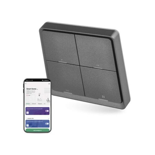  GoSmart Prenosno scensko stikalo IP-2004ZB, ZigBee 3.0, 4 gumbi Slike