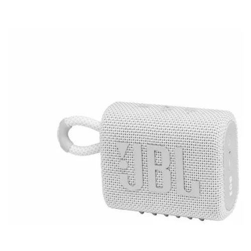 Jbl GO 3 Bluetooth prenosni zvočnik, bel