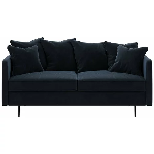 Ghado tamnoplavi baršunasti kauč Esme, 176 cm