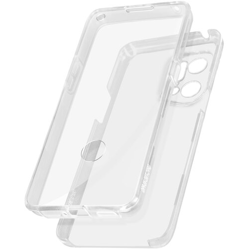 AVIZAR oppo find X5 pro integral front and back rigid transparent case, (20631955) Cene