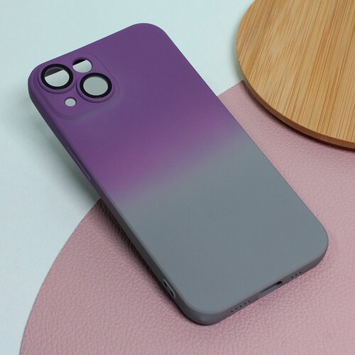 Teracell maska za iPhone 14 6.1 Rainbow Spring ljubičasto-siva Slike
