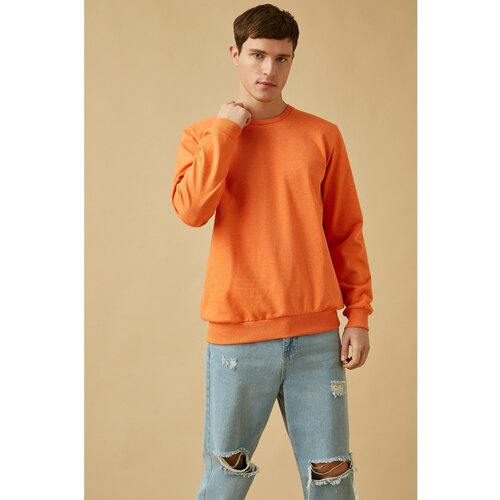 Koton Men's Orange Sweatshirt Slike