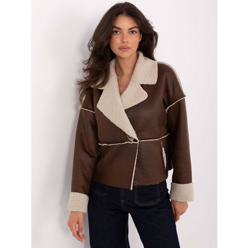 Factory Price Jacket-IT-KR-95701.96-brown Slike