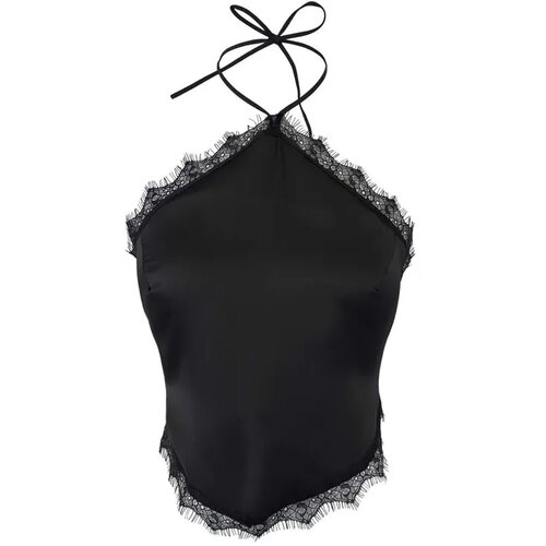 TRENDYOLMILLA Zenski top Tprss26Bs00025, Crni Slike