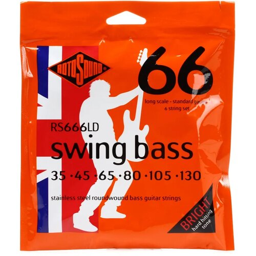 Rotosound Žice za &scaron;estožičani bas RS666LD Long Scale, 035-130 Cene