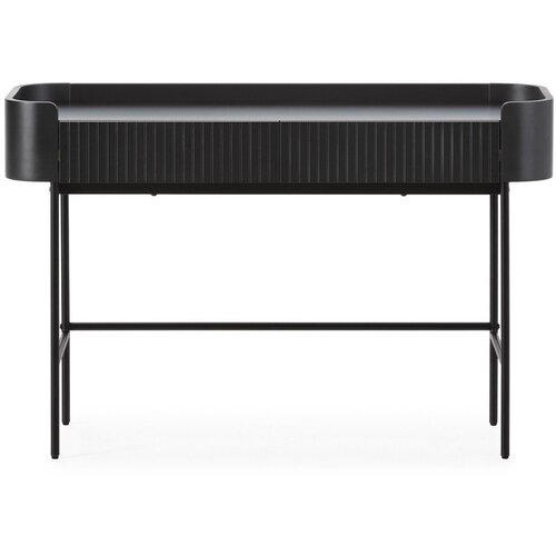 MOME Črna stranska mizica 40x120 cm Willa – Cene