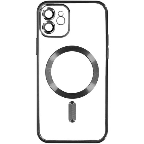  Futrola silikonska sa magsafe za iphone 11/ crna Cene
