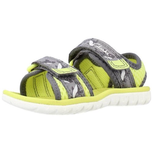 Clarks Sandali &amp;amp; Odprti čevlji SURFING TIDE T Siva Slike