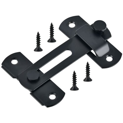 INF Flip Latch Zapah vrat iz nerjavečega jekla Black, (21247078) Slike