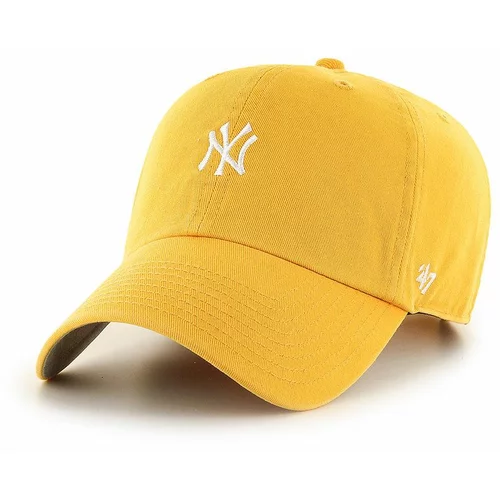 47 Brand Kapa New York Yankees boja: žuta, s aplikacijom