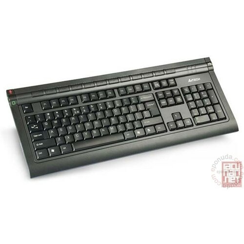 A4Tech KL-45MU PS2 US black/silver tastatura Slike