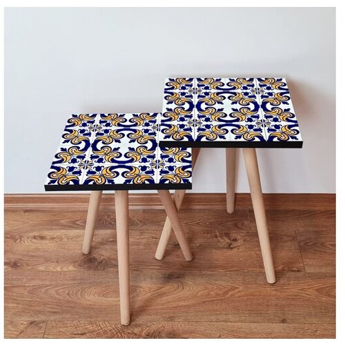 Hanah home sklapajući Stočić 2 Komada 2SHP26 - Navy Plavo Cene