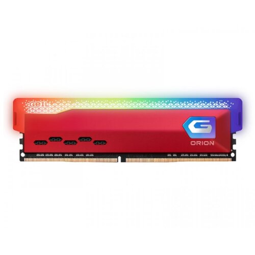 Geil DIMM DDR4 8GB 3200MHz Orion RGB AMD Edition Red GAOSR48GB3200C16BSC ram memorija Slike