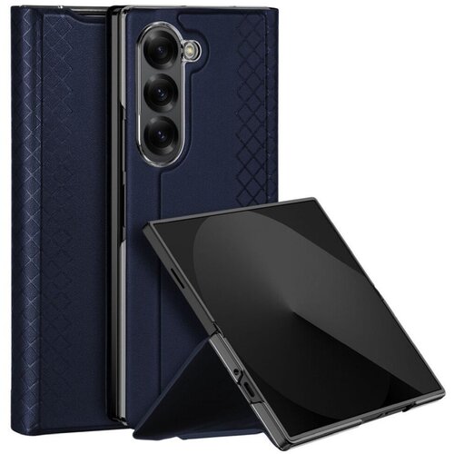 Dux ducis futrola  bril sa drzacem za olovku za samsung galaxy z fold 6 5G plava Cene