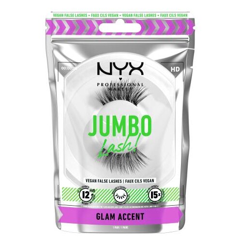NYX Professional Makeup Jumbo Lash! Glam Accent umjetne trepavice 1 kom Slike