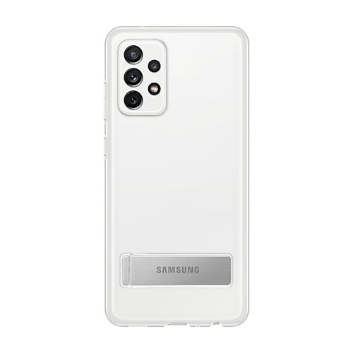 Samsung torbica sa postoljem za A725F/A726B Galaxy A72 4G/5G (EU) transparent Slike
