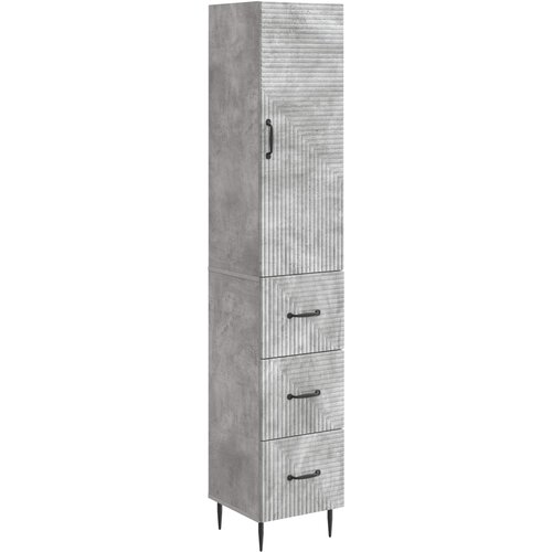 vidaXL Set ormara 2 kom. 33 x 34 5 x 90 cm Konstruirano drvo - Beton siva Cene
