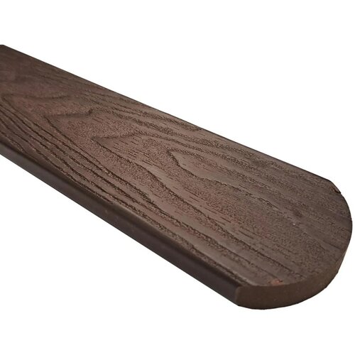 Gutta wpc ograjna deska fence 3D zaobljena rjava 71 x 11 x 1000 mm Cene