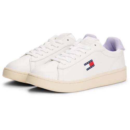 Tommy Jeans Niske tenisice &amp;#039;ARCHIVE&amp;#039; 98&amp;#039; ecru/prljavo bijela / mornarsko plava / crvena Slike