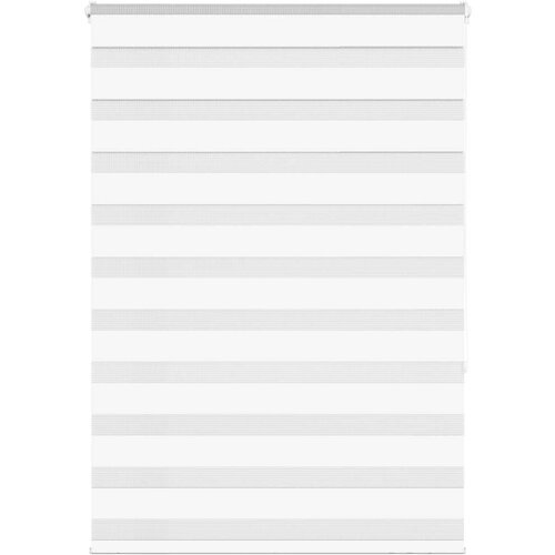 VidaXL zebra senčilo bela 110x150 cm tkanina &amp;scaron;irina 105,9cm poliester Slike