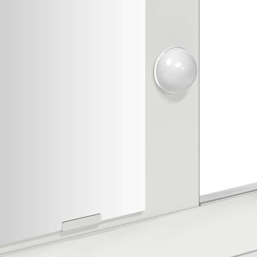  Toaletni Stol Bijeli MDF 100 x 41 x 140 cm Toaletni Stol Slike