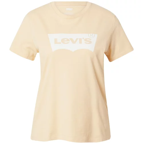 Levi's Majica 'The Perfect' pastelno oranžna / bela