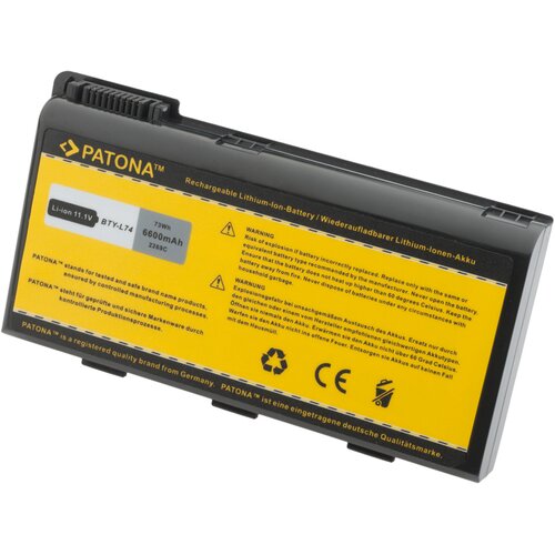 Patona Baterija za MSI A5000 / A6000 / A6200 / CR600, 6600 mAh Slike