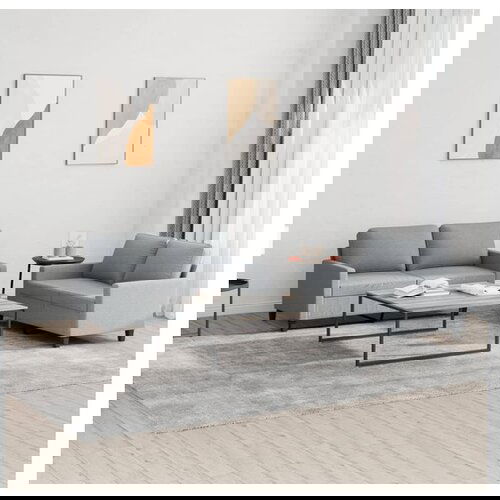vidaXL 2-dijelni set sofa s jastucima svjetlosivi od tkanine Cijene