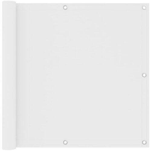 vidaXL Balkonsko platno belo 90x600 cm oksford blago, (20609442) Cene