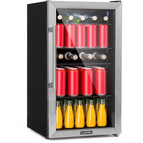 Klarstein Beersafe 3XL, hladilnik, 98 l, 4 izvlečne police, 7 ravni, črna barva Cene