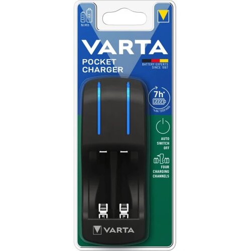 Varta 57642 - Punjač baterije POCKET 4xAA/AAA 100-240V Slike