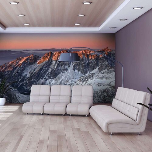  Tapeta - Beautiful sunrise in the Rocky Mountains 350x270 Slike