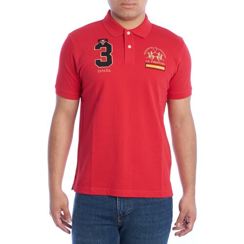 La Martina Polo majice kratki rokavi YMP315-PK031-06008 Rdeča Cene