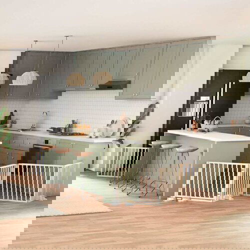 vidaXL Ograda za pse z vrati zložljiva 8 panelov 640 cm topolovina Cene