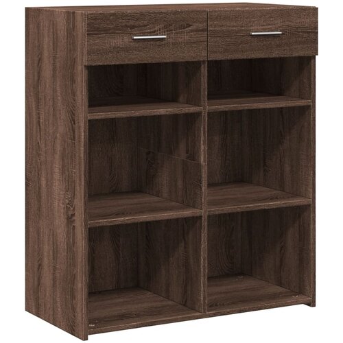 Maison Chic Komoda - Predalnik rjav hrast 80x42,5x93 cm inženirski les, (21718169) Slike